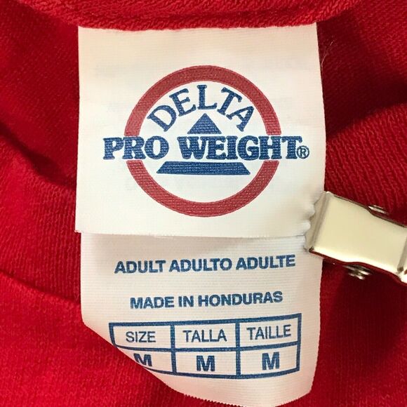 Samford University Basketball Red Out 2019 T-Shirt Shirt Size Medium M - Picture 3 of 5